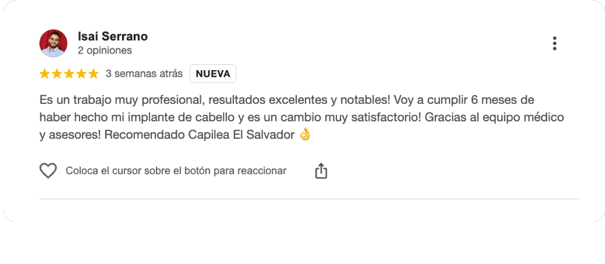 Lo que dicen nuestros pacientes